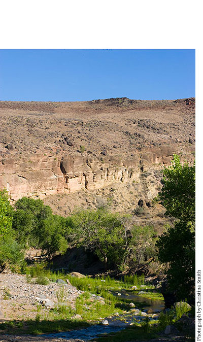 Santa Clara canyon at Mountain Meadows.